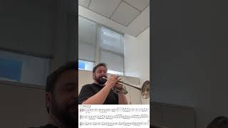 Ravel Piano Concerto in G  Trumpet Excerpt  Tassio Furtado [upl. by Daryn]