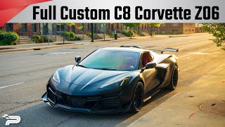 Full Custom C8 Corvette Z06  Paragon Performance [upl. by Erminna204]