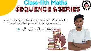 Find the sum to indicated number of terms in each of the geometric progressions Worldeez Academy [upl. by Dlaniger607]