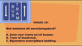 100 Rijbewijs B Theorie Examenvragen En Juist Antwoorden Om Te Slagen Verkeersborden DEEL 1 [upl. by Nitza882]