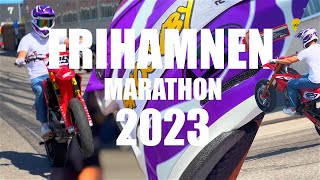 FRIHAMNEN MARATHON 2023 Skoovby Stunt amp Wheelies och massor annat [upl. by Eilsek]