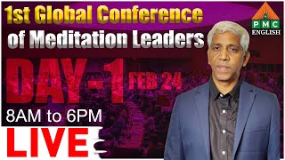 🔴 Day1  1st Global Conference of Meditation Leaders  Buddha CEO [upl. by Aikyn]