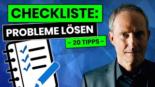 20 Tipps So löst Du JEDES Problem  Die ULTIMATIVE Checkliste [upl. by Espy]