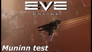 EVE Online  Muninn test before buff [upl. by Schwarz]