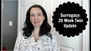 Surrogacy 20 week twin update [upl. by Kindig]