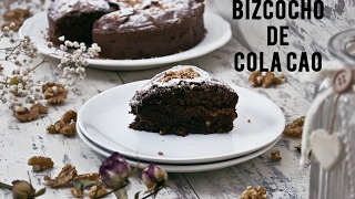 BIZCOCHO DE COLA CAO  La Dolce Gula Recetas [upl. by Oiramed]