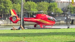 EC120 Landing  Melbourne CBD [upl. by Akimot]