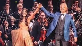 Andrea Bocelli and Silvia Colloca sing Time to say Goodbye in Sydney [upl. by Nadia]