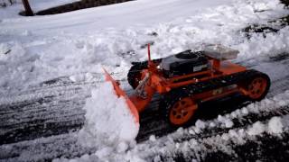 Remote Control Snow Plow Attachment [upl. by Norine]