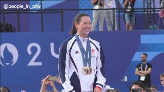 Siobhan Bernadette Haughey 何詩蓓 Bronze Medal at the Parc des Champions in Paris  01082024 [upl. by Wallford]