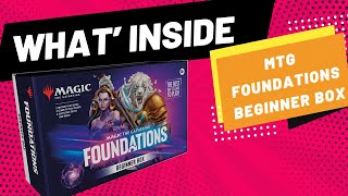 NEW Beginner Box Opening  MTG Foundations [upl. by Ahseki]