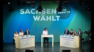 Sachsen wählt Das Wahlforum zur Landtagswahl 2024 [upl. by Eirrak698]