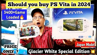 PS Vita Slim Jailbreak With 3400Game brand New🔥UnboxingPrice Review PS vita Enso jailbreak Price💥 [upl. by Mcclees]