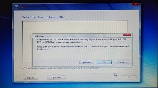 Solved A required CD DVD drive device driver is missing  Select the driver to be installed [upl. by Laurella591]