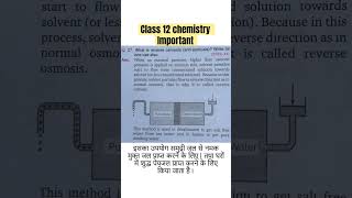 What is reverse osmosis antiosmosis Write its one use also [upl. by King878]