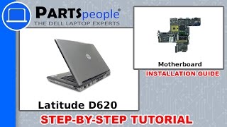 Dell Latitude D620 PP18L Motherboard HowTo Video Tutorial [upl. by Barboza25]