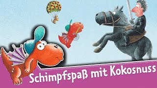 Schimpfen wie der kleine Drache Kokosnuss  lustige Schimpfworte für Kinder – schwarzer Ritter [upl. by Lehcem64]