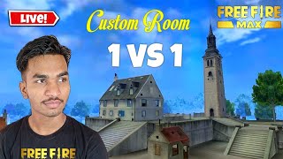 1 VS 1 Custom Plying With Subscribers आज आयेगा मजा 😂  Free Fire MAX [upl. by Luhey846]