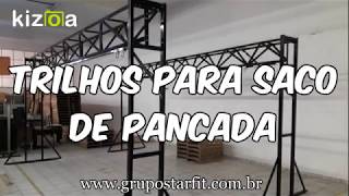 TRILHOS PARA SACO DE PANCADA  GRUPO STAR FIT  IDEAL PARA TREINO DE BOXE [upl. by Adehsor]