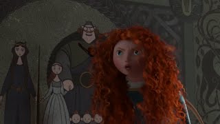 Disney Brave 2012 Merida and Elinor Argument Scene Filipino Dub [upl. by Radloff]