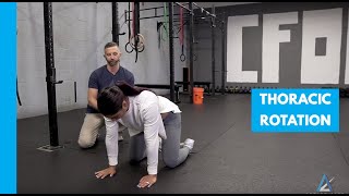 Quadruped Thoracic Rotation Movement Demo [upl. by Urana]