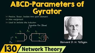 ABCD−Parameters of Gyrator [upl. by Franek]