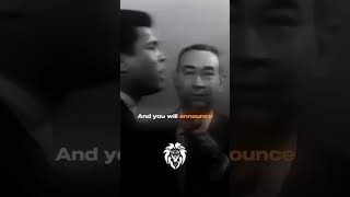 Mohamed Ali whats my name boxing mohamedali motivation [upl. by Long]