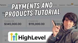 Payments and Products Complete Tutorial for GoHighLevel How to Setup any Product or Service [upl. by Mur124]