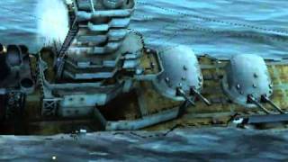 The Sinking of the Battleship quotKongoquotSamar1944 Kongos End [upl. by Bartholomeus]