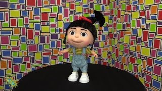 Agnes  Despicable Me 2  Talking and Singing  Interactive Doll  Review and Unboxing [upl. by Darwen]