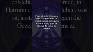 Wahre spirituelle Erleuchtung I Spirituelle Weisheiten [upl. by Ahker]