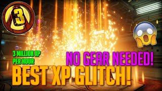 Borderlands 3 BEST XP GLITCH NO GEAR NEEDED Best Way To Level Up 20000 XP PER MINUTE [upl. by Araik29]