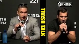 Luke Rockhold vs Robert Whittaker  UFC 221  Full Press Conference [upl. by Aicire]