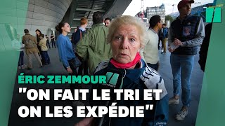 Les fans de Zemmour reprennent sans filtre son discours antiislam [upl. by Oterol]