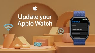 How to update your Apple Watch  Apple Support [upl. by Aivat]