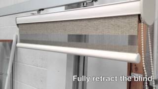 Vision Duo Roller Blind Quick Demo [upl. by Glimp88]