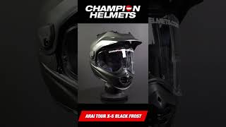 Arai Tour X5 Black Frost  ChampionHelmetscom araihelmet motorcyclegear [upl. by Bremen]