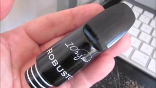 JOERG KAUFMANN  10MFAN ROBUSTO HR 8 TENOR SAX MOUTHPIECE  CHELSEA BRIDGE [upl. by Arturo]