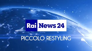 RaiNews24  Nuova sigla [upl. by Anaugal]