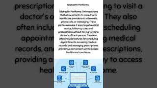 Telehealth Platforms [upl. by Welcome142]