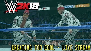 WWE 2K18 Modding  Creating Too Cool Grandmaster Sexay and Scotty Too Hotty Stream [upl. by Katya241]