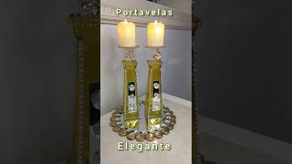 Mira estos candelabros  portavelas Elegantes y económicos diy decoration ideas [upl. by Ardnuhs289]