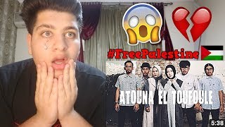 REACTING TO ATOUNA EL TOUFOULE Cover by SABYAN [upl. by Yelrak]