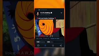 Tobi and deidara funny moments dubbing viralshort anime dubbing topic 4k [upl. by Naesar]