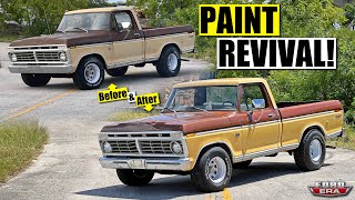 Paint Revival on our 1975 F100  Ford Era [upl. by Hanna430]