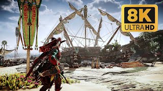 8k60 Horizon Forbidden West LOOKS ABSOLUTELY INSANE on PC Ultra Realistic Graphics  RTX 4090 [upl. by Eimas314]