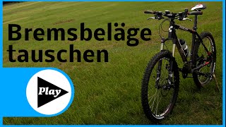 Fahrrad Bremsbeläge wechseln vorn  hinten an einer Shimano Scheibenbremse [upl. by Primrose135]