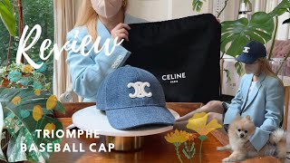 Celine Baseball Cap in Denim Unbox amp Review Celine Celinecap Luxurystyle [upl. by Neras]