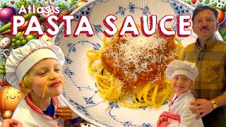 Atlass Pastasovs 🍝👨🏻‍🍳🥫🥕🧅🧄 [upl. by Hadrian]