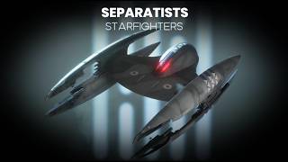 All About CIS Droid Starfighters  Detail Review [upl. by Alig]